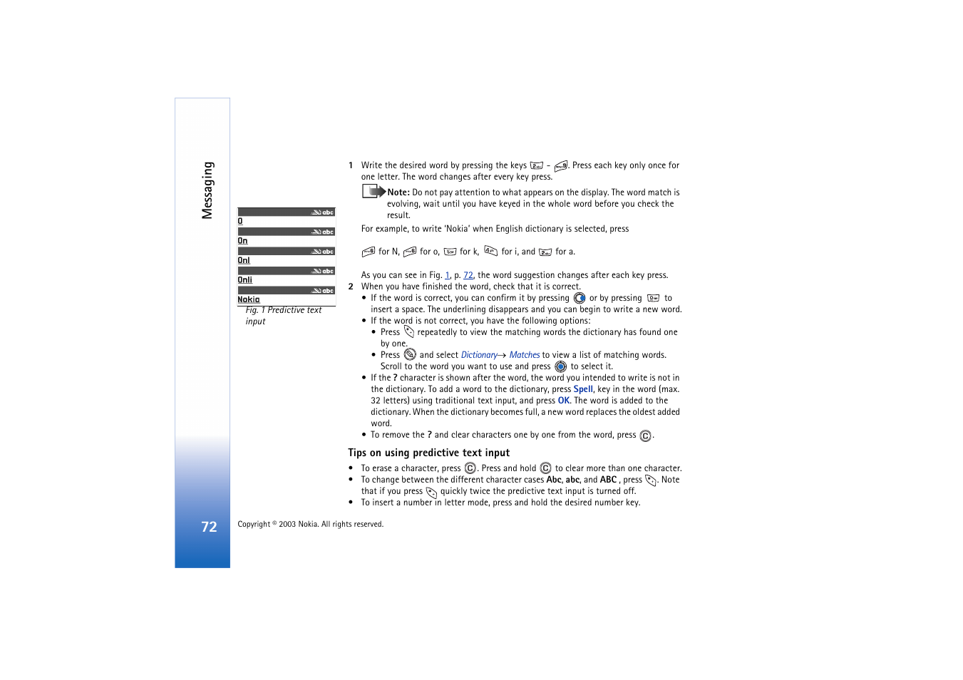 Messaging | Nokia 3660 User Manual | Page 72 / 157