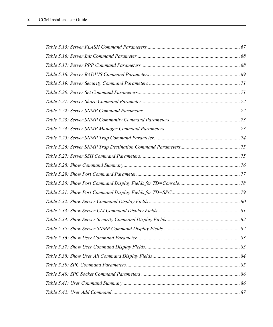 Avocent CCM User Manual | Page 12 / 136