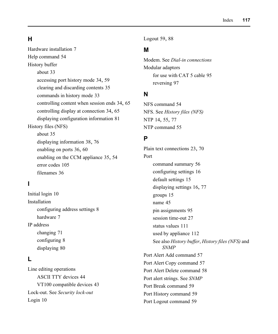 Avocent CCM User Manual | Page 131 / 136