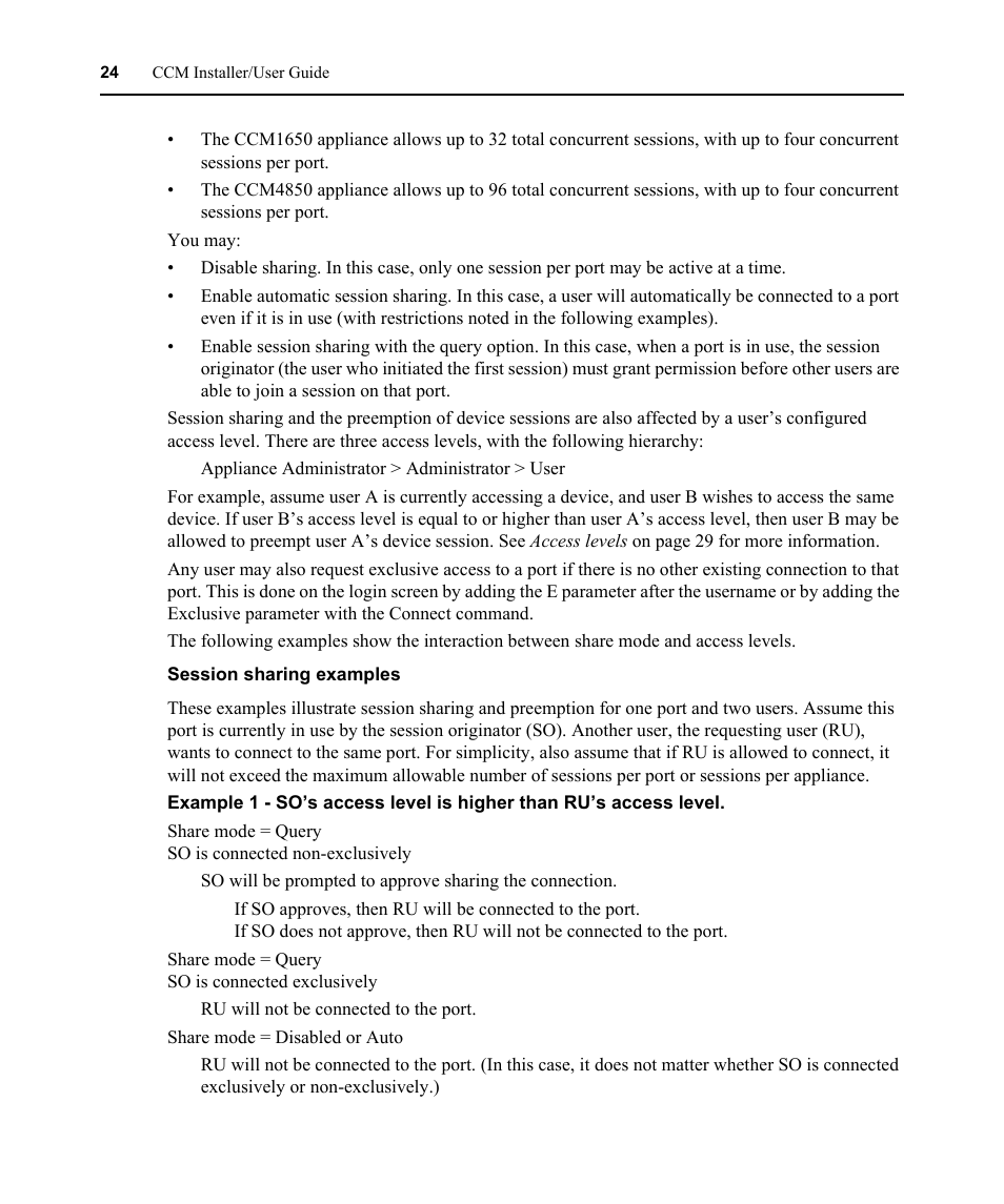 Avocent CCM User Manual | Page 38 / 136