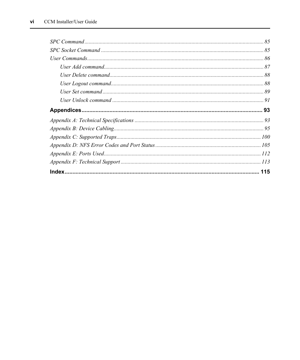 Avocent CCM User Manual | Page 8 / 136