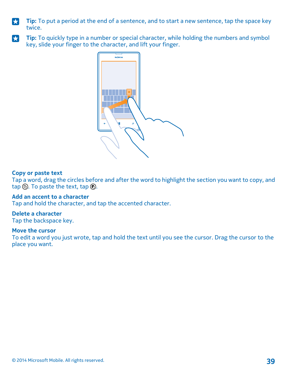 Nokia Lumia 520 User Manual | Page 39 / 109