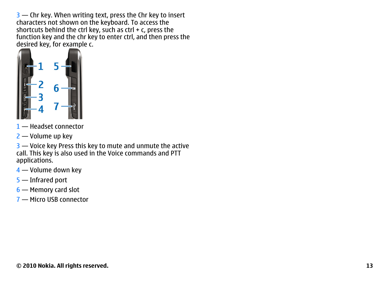 Nokia E71 User Manual | Page 13 / 151