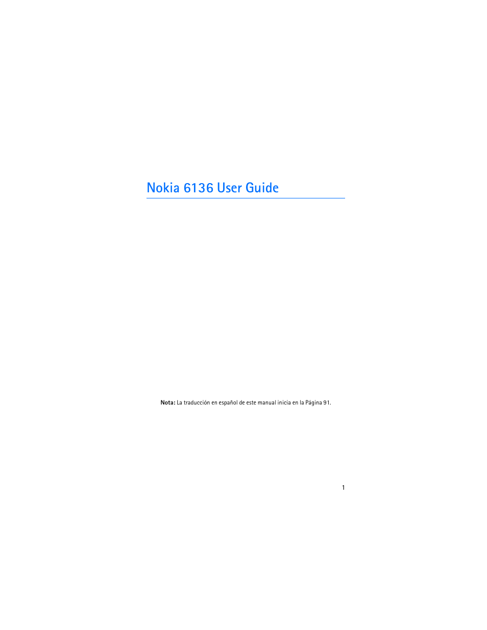 Nokia 6136 user guide | Nokia 6136 User Manual | Page 2 / 225