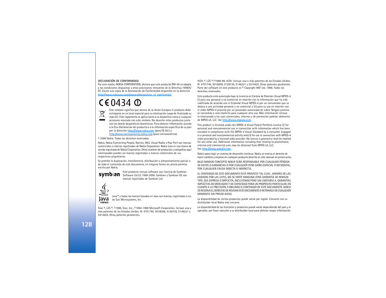 Nokia N93 User Manual | Page 129 / 273