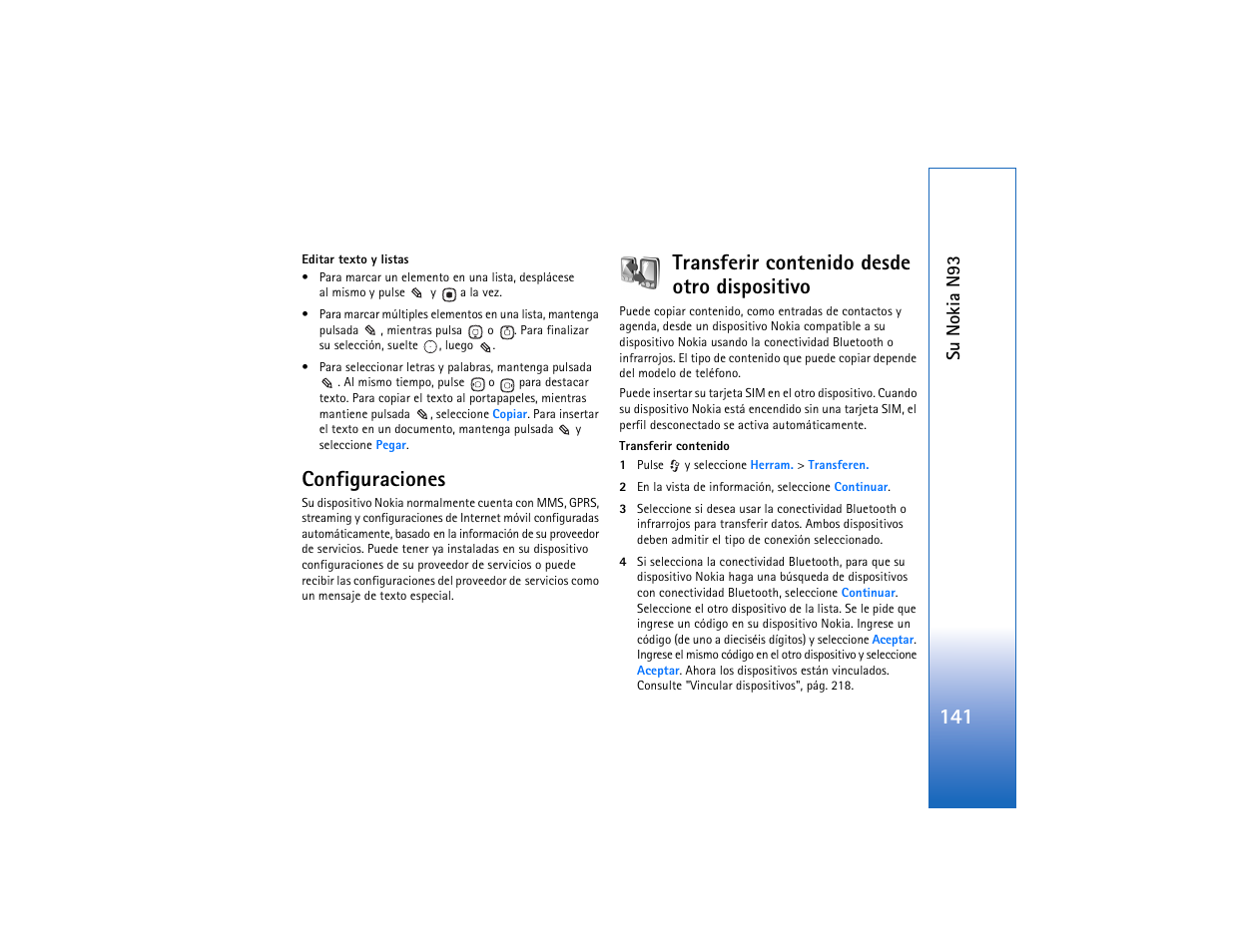Nokia N93 User Manual | Page 142 / 273