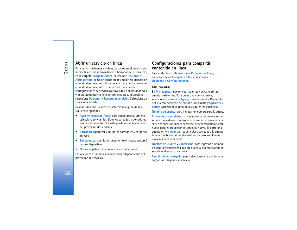 Nokia N93 User Manual | Page 167 / 273
