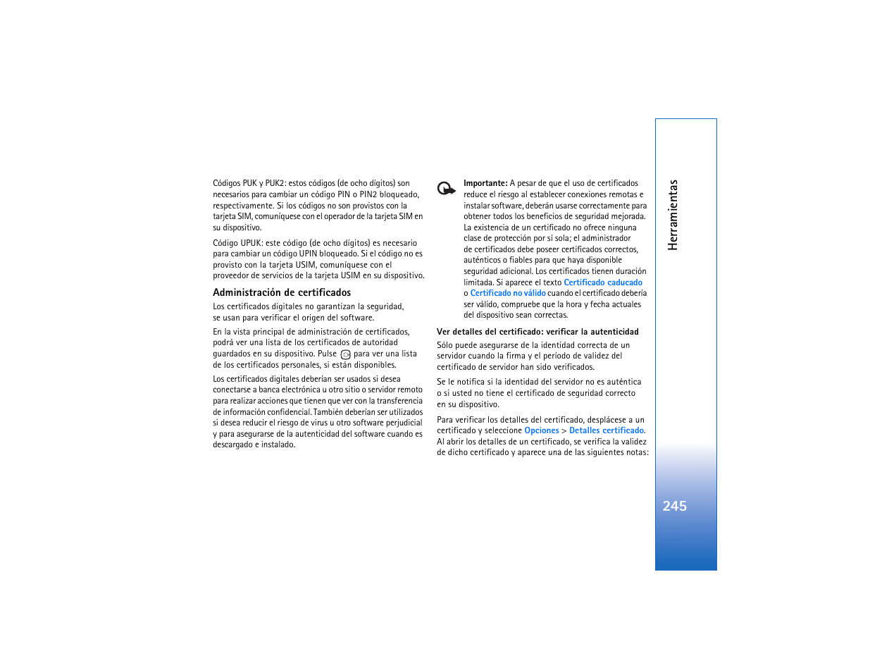 Nokia N93 User Manual | Page 246 / 273