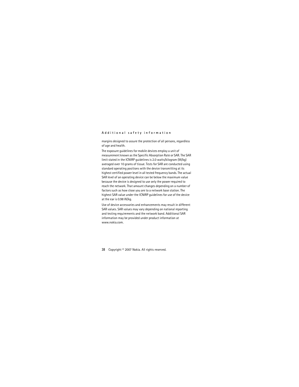 Nokia 1650 User Manual | Page 39 / 41