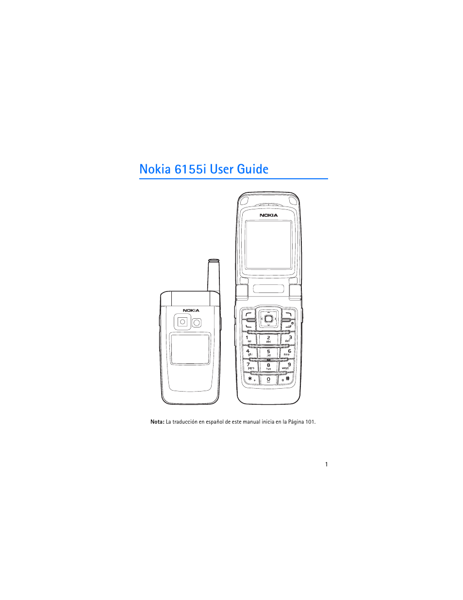 Nokia 6155i user guide | Nokia 6155i User Manual | Page 2 / 209