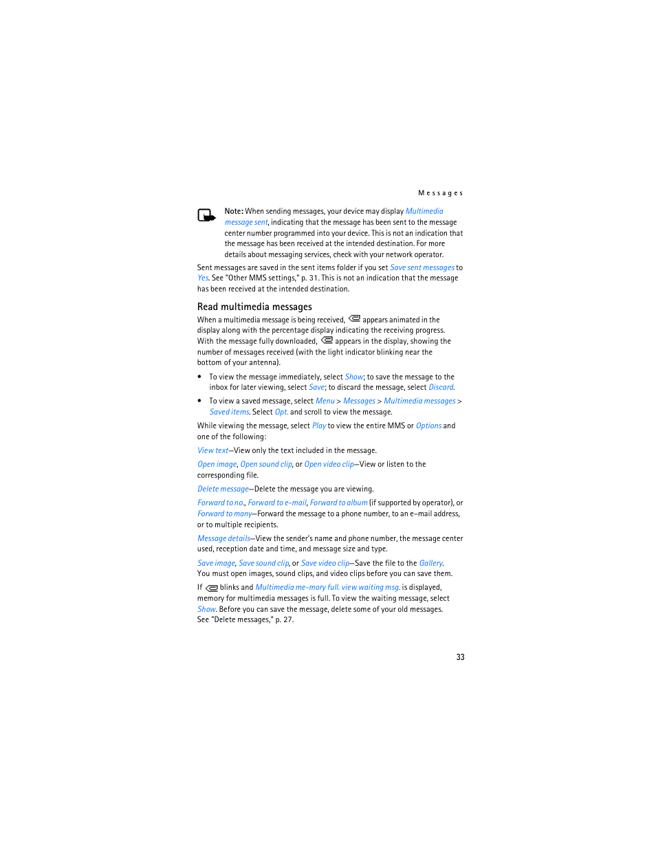 Nokia 6155i User Manual | Page 34 / 209