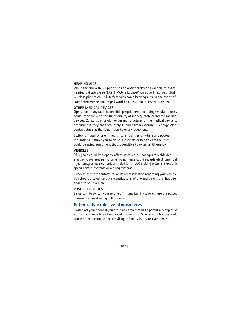 Nokia 8265i User Manual | Page 109 / 145