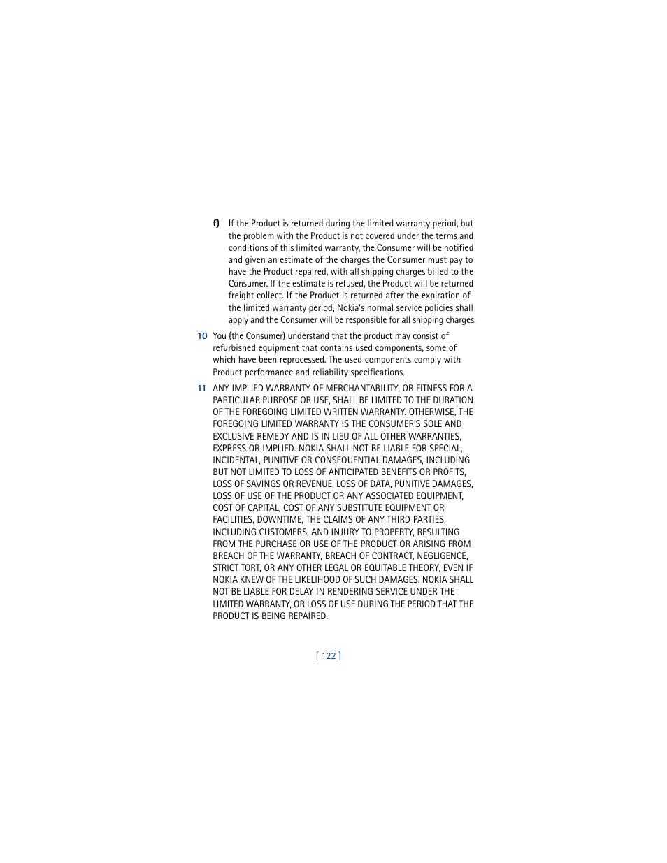 Nokia 8265i User Manual | Page 129 / 145