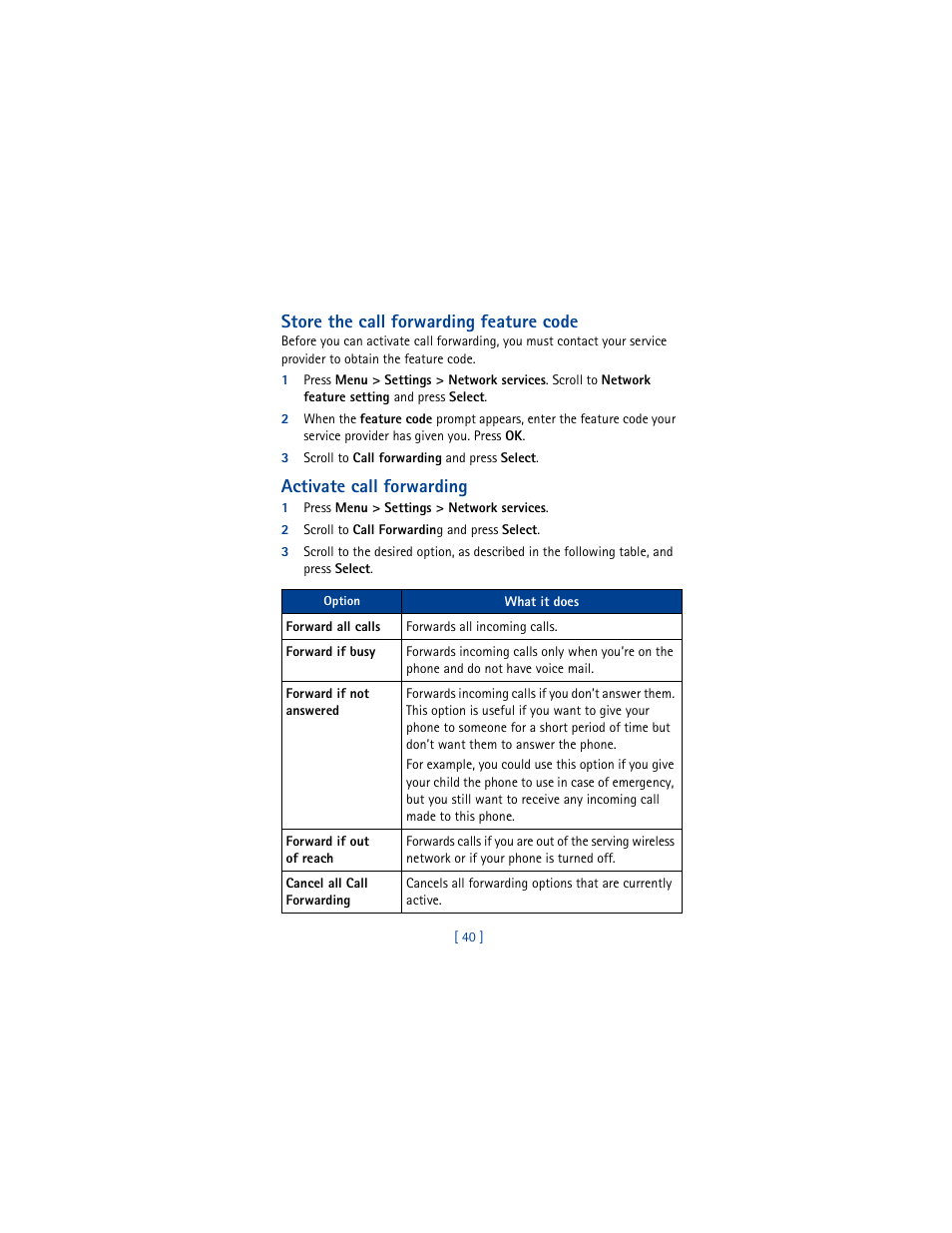 Nokia 8265i User Manual | Page 47 / 145
