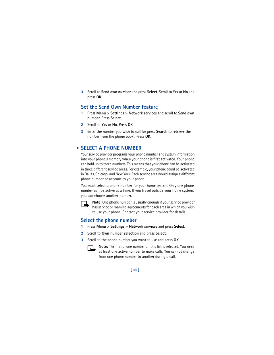 Select a phone number | Nokia 8265i User Manual | Page 51 / 145