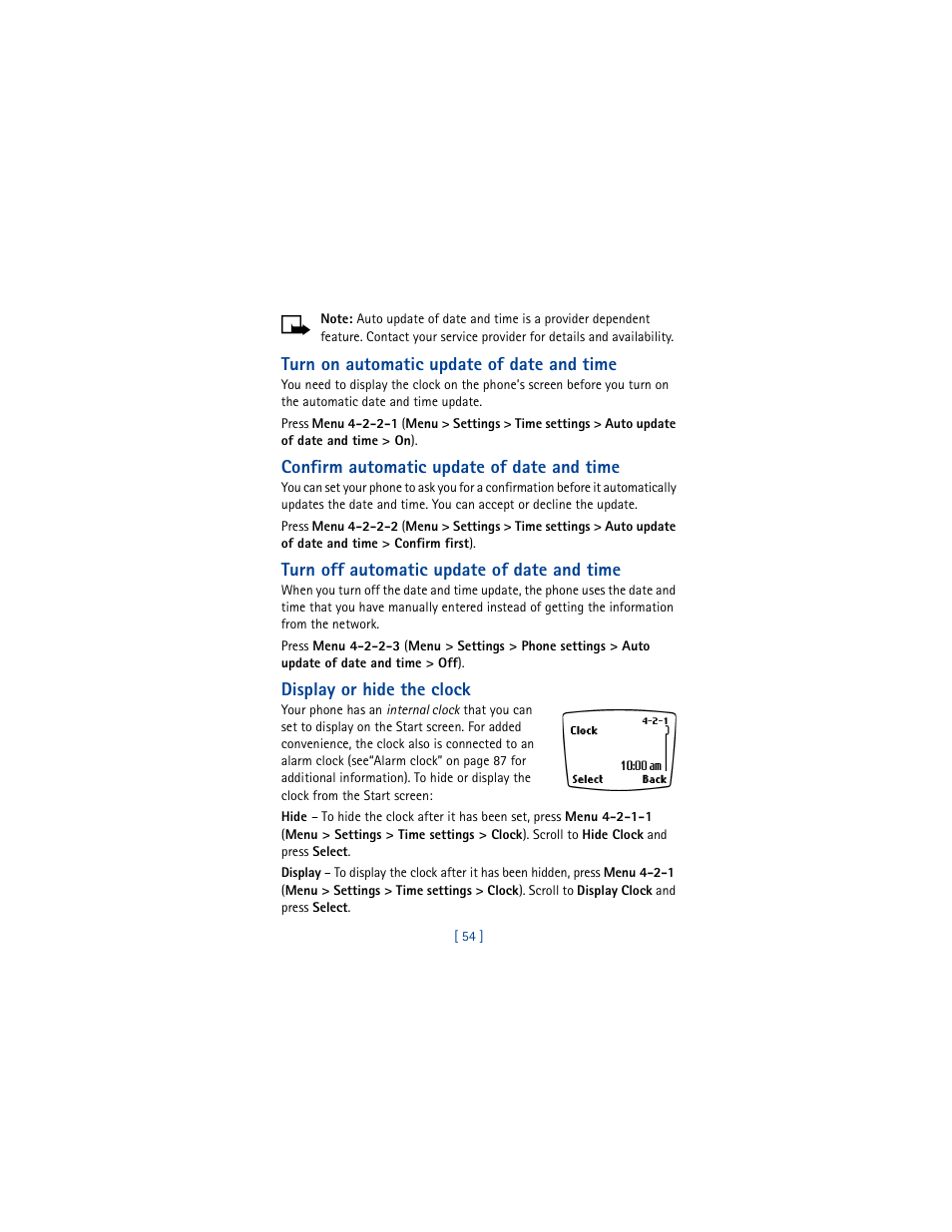 Nokia 8265i User Manual | Page 61 / 145