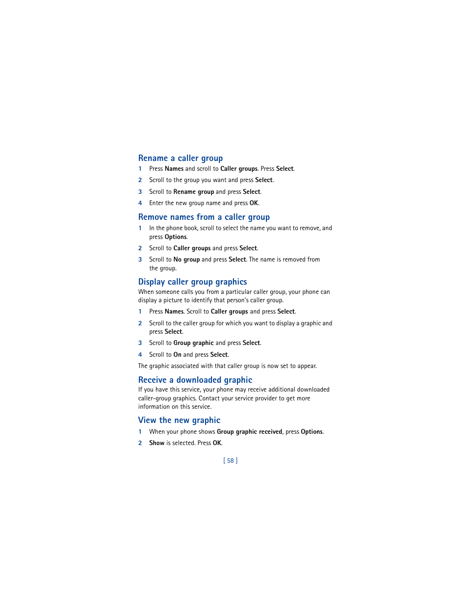 Nokia 8265i User Manual | Page 65 / 145