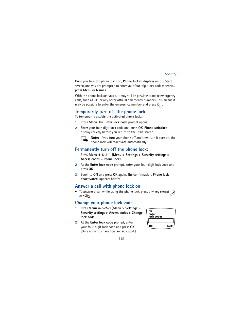 Nokia 8265i User Manual | Page 70 / 145