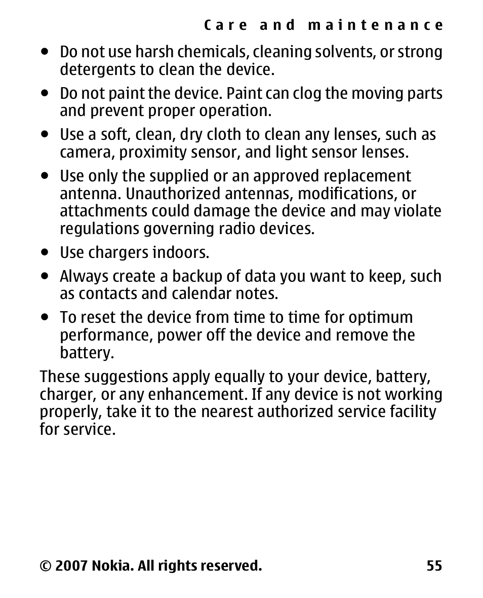 Nokia 2600 Classic User Manual | Page 55 / 65