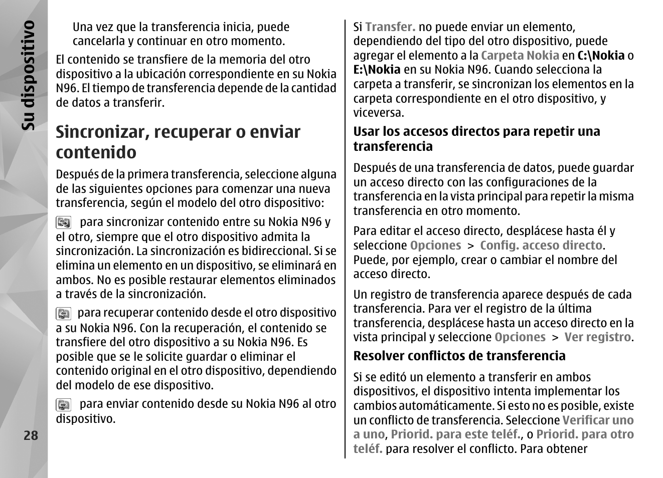 Nokia N96 User Manual | Page 215 / 396
