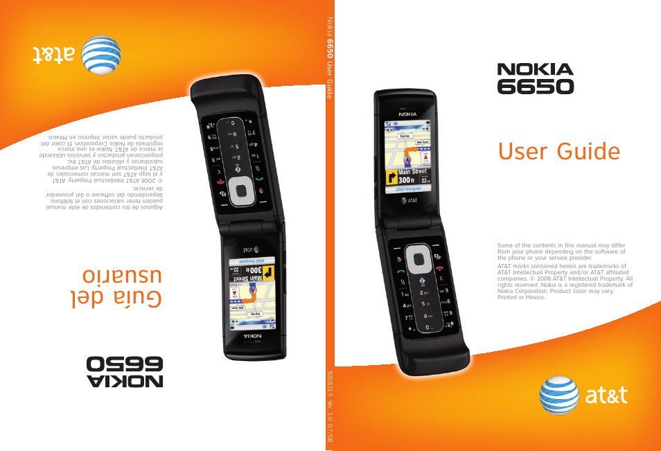 Nokia 6650 Fold User Manual | 65 pages