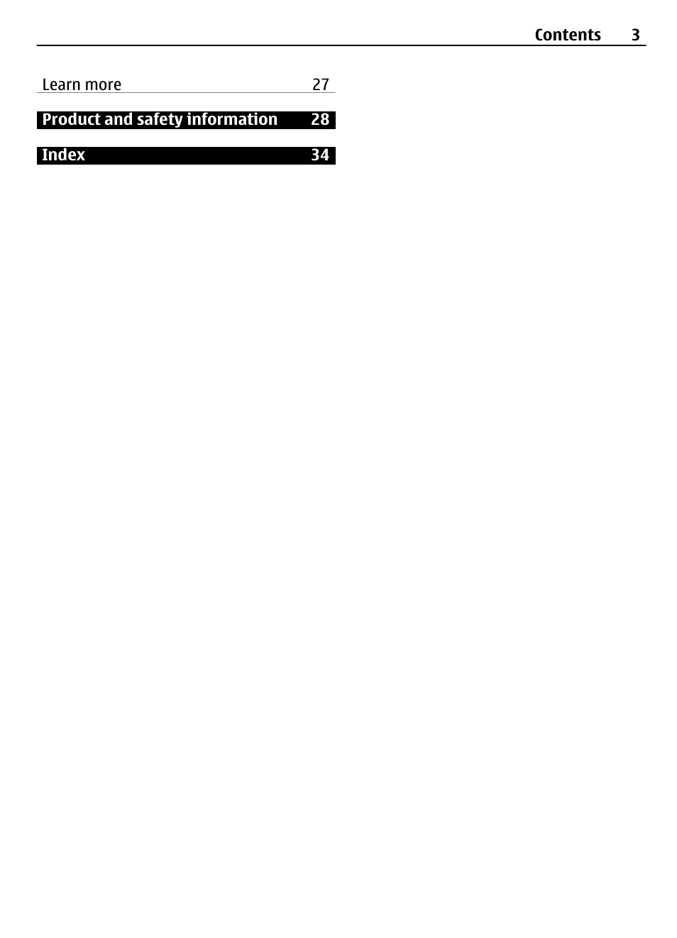 Nokia 2720 User Manual | Page 3 / 35