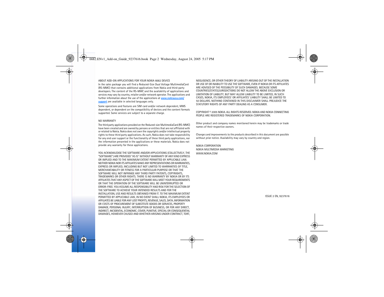 Nokia 6682 User Manual | Page 4 / 34