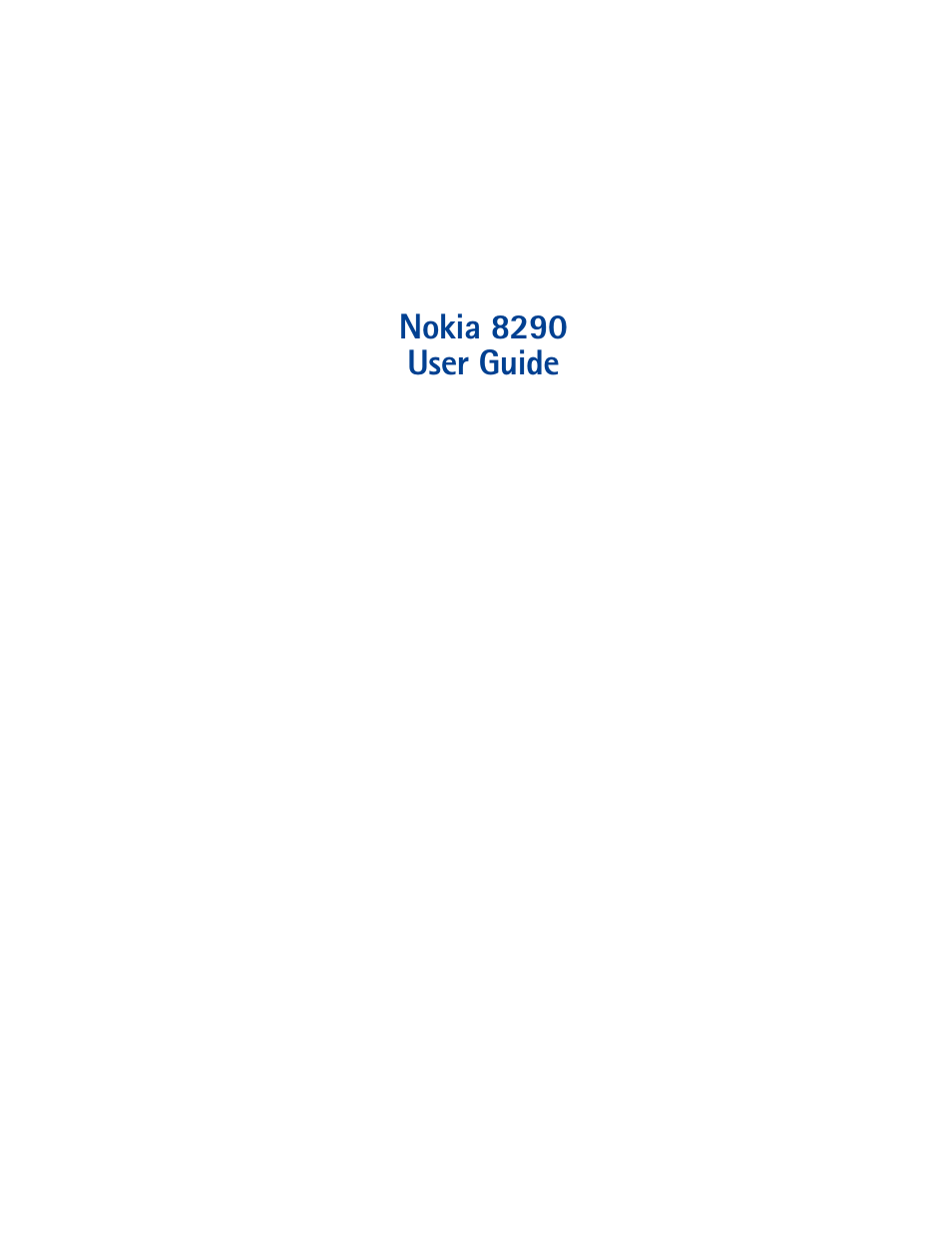 Nokia 8290 User Manual | Page 2 / 141