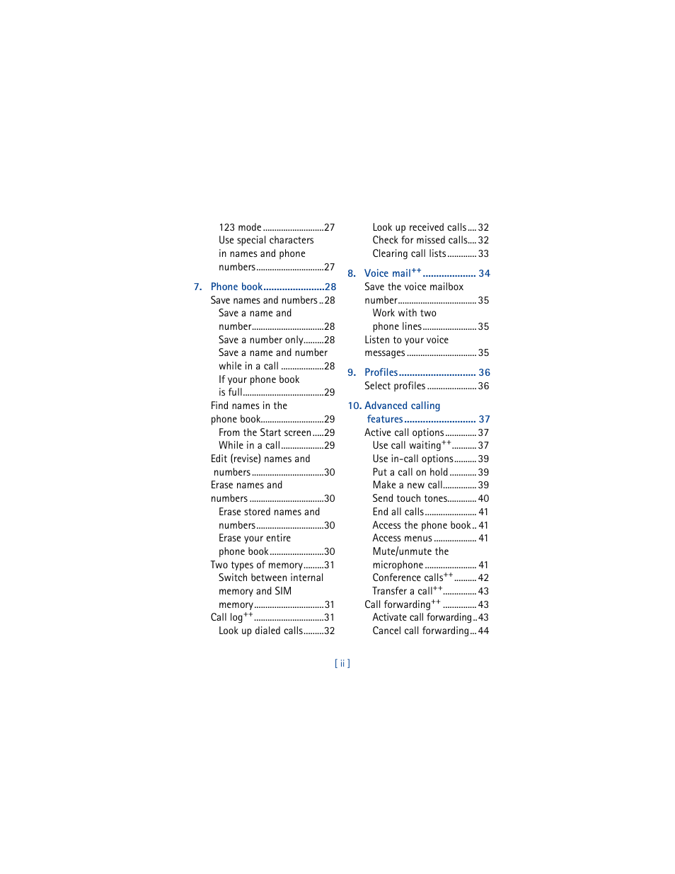 Nokia 8290 User Manual | Page 5 / 141