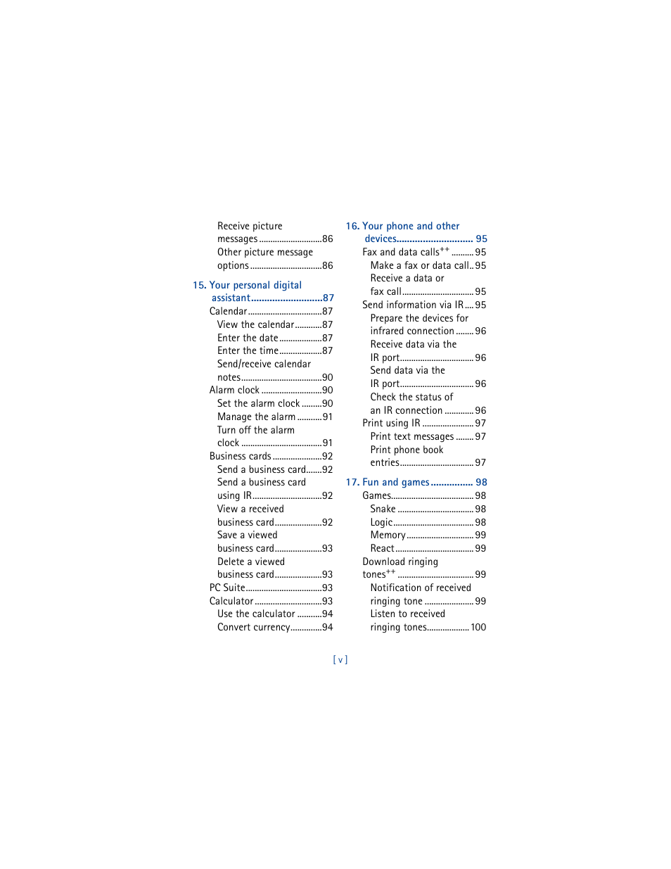 Nokia 8290 User Manual | Page 8 / 141