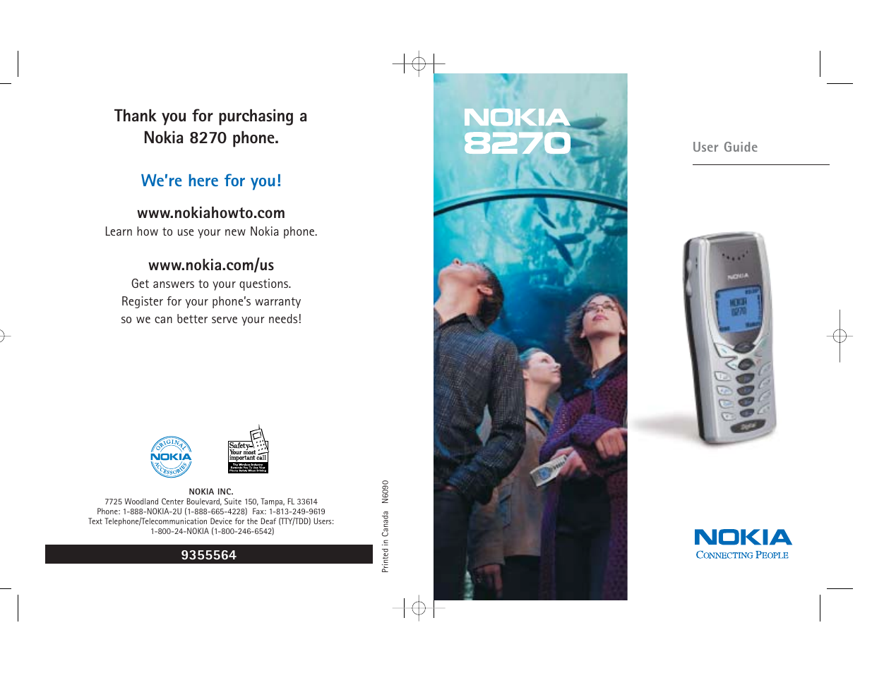 Nokia 8270 User Manual | 153 pages