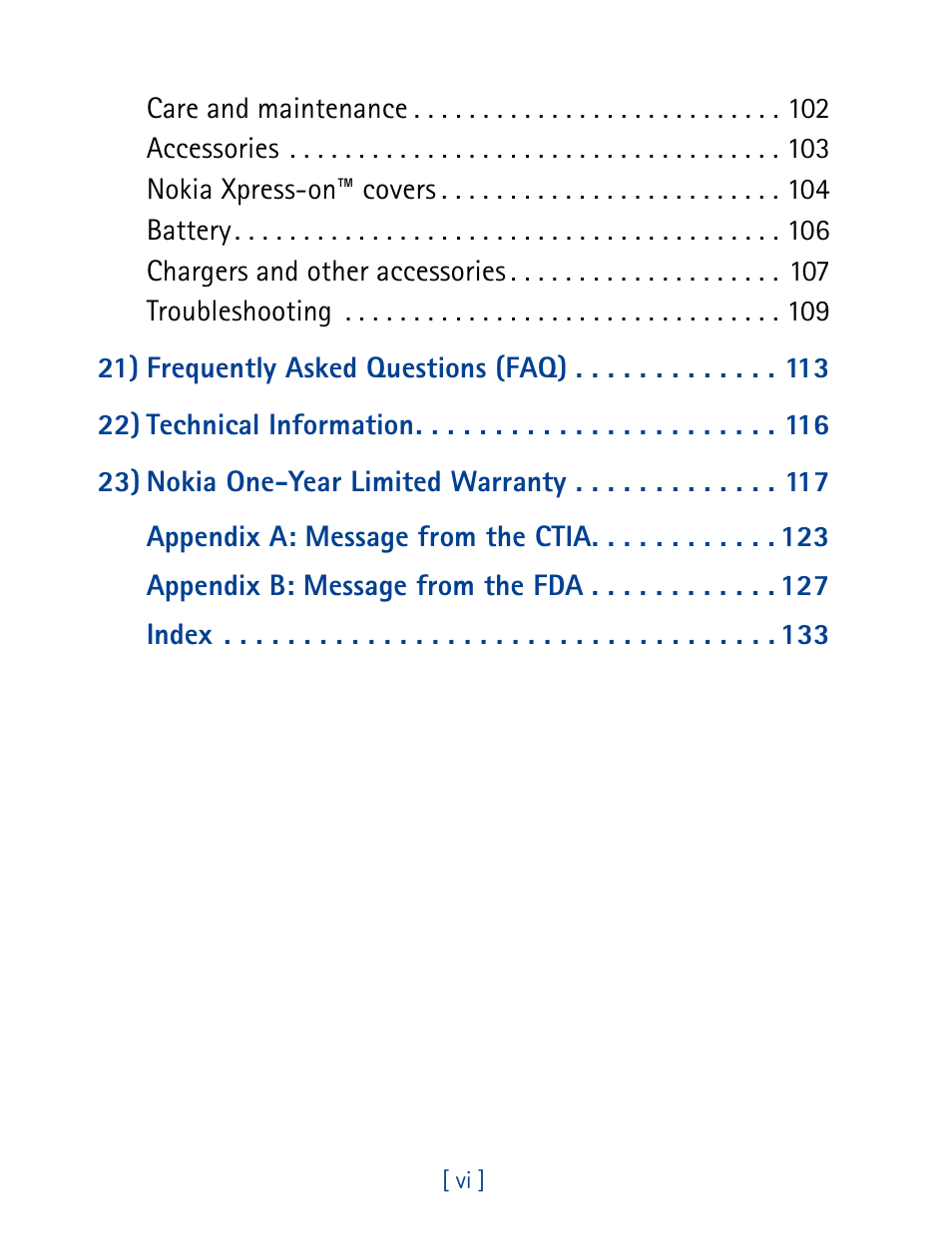 Nokia 8270 User Manual | Page 11 / 153