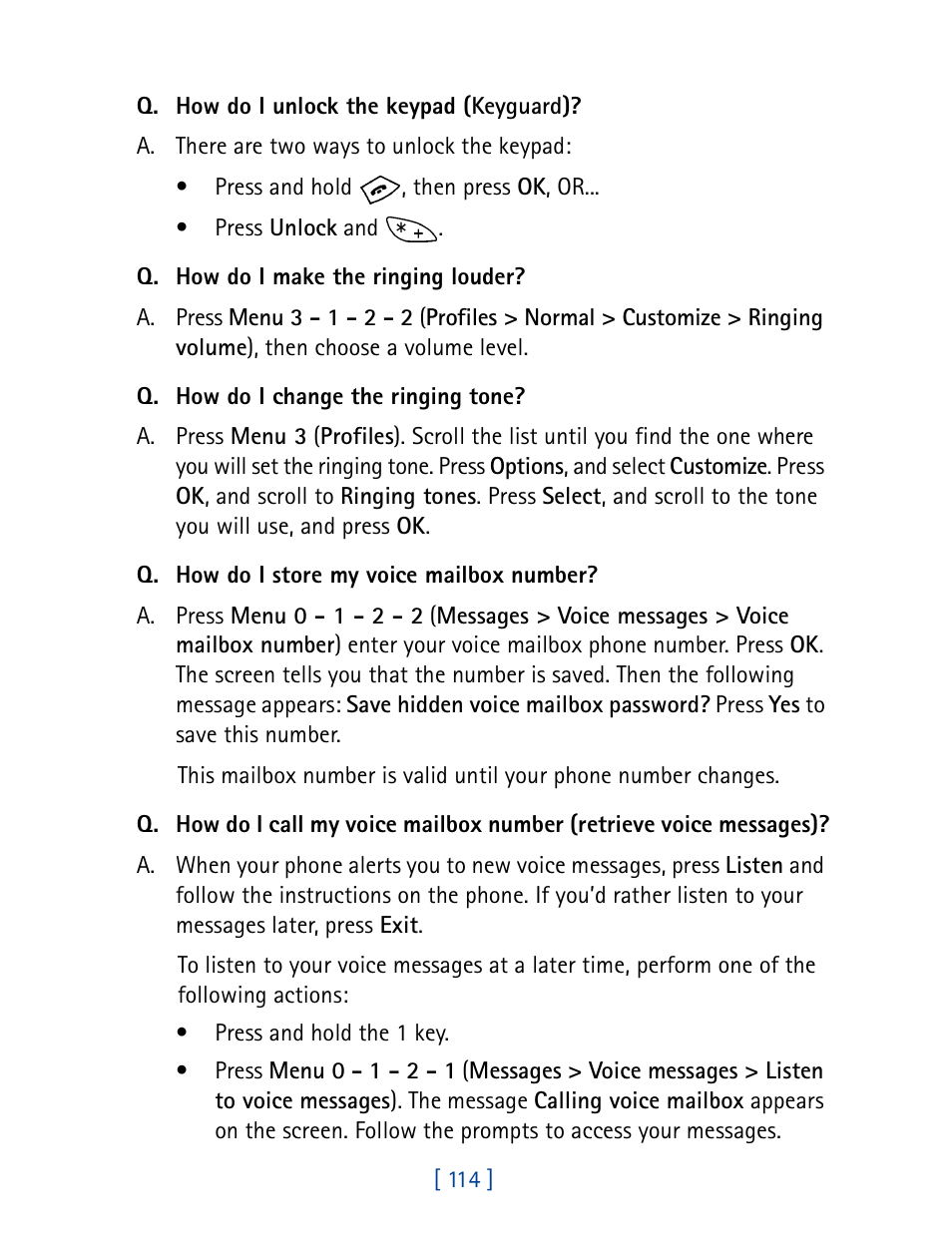 Nokia 8270 User Manual | Page 125 / 153