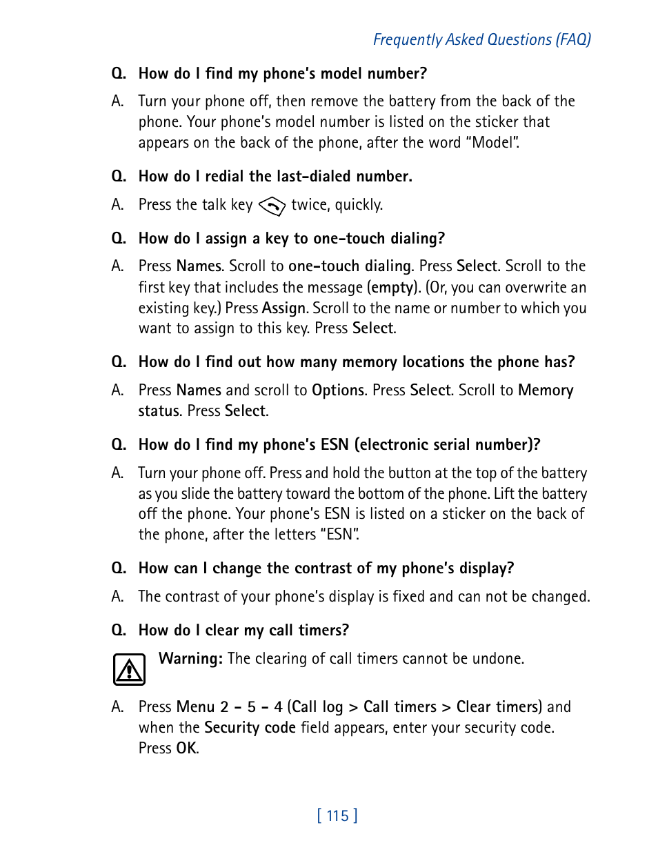 Nokia 8270 User Manual | Page 126 / 153