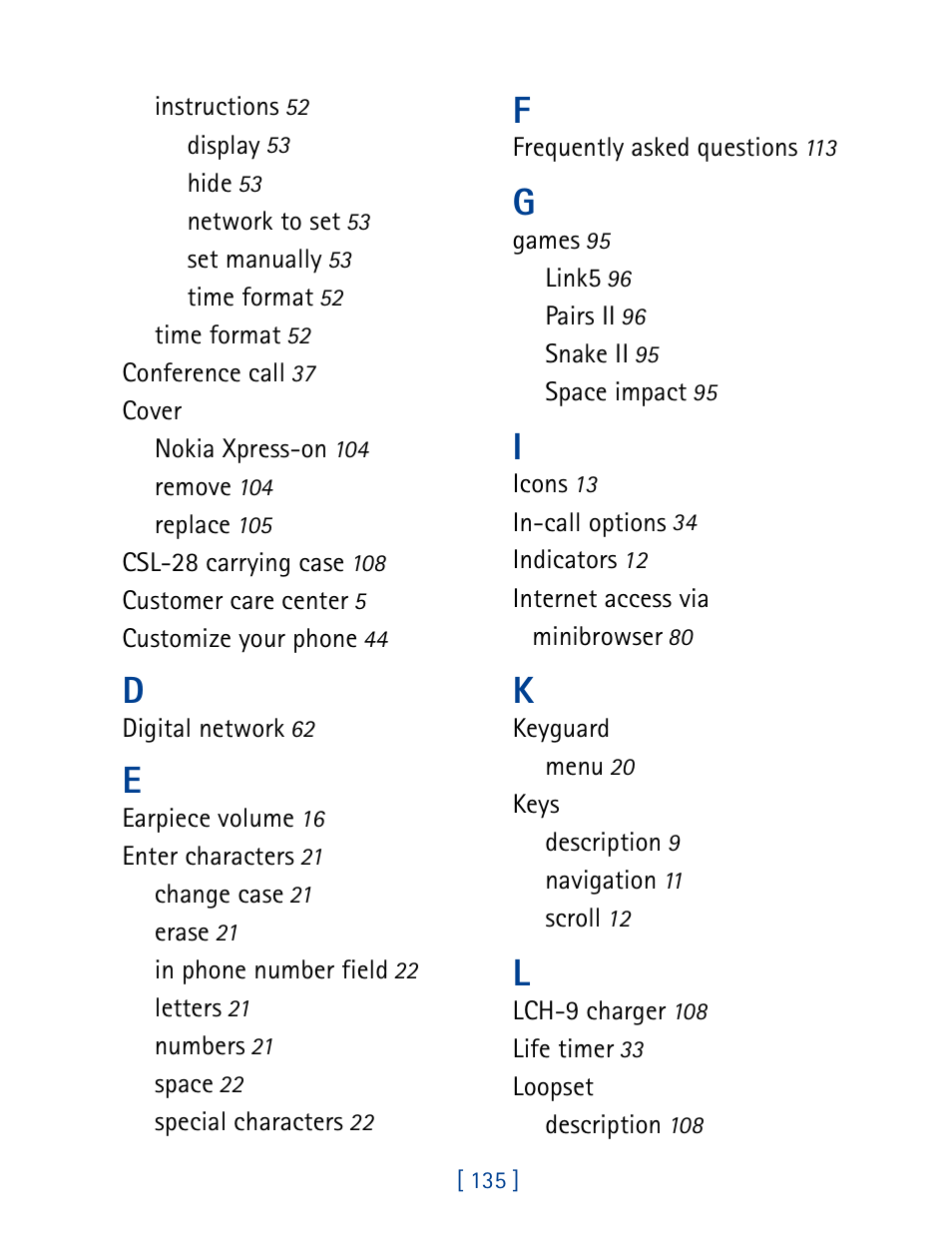 Nokia 8270 User Manual | Page 146 / 153