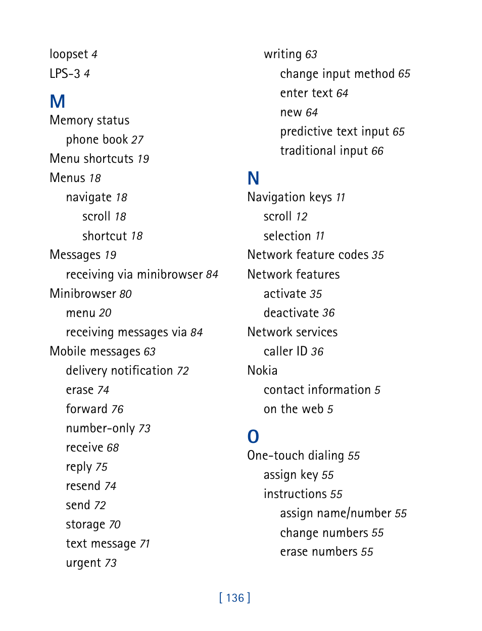 Nokia 8270 User Manual | Page 147 / 153