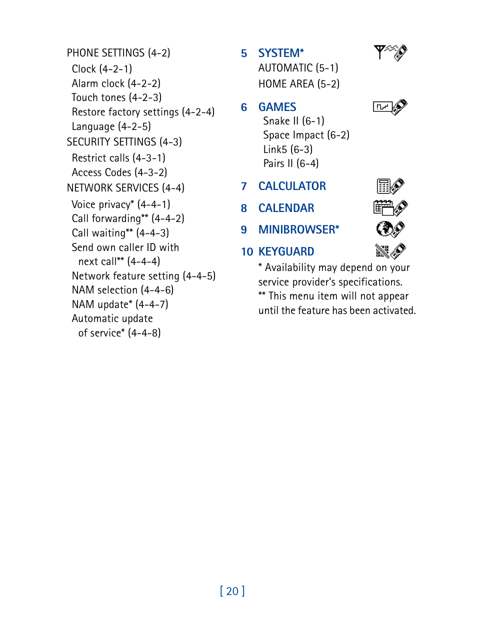 Nokia 8270 User Manual | Page 31 / 153