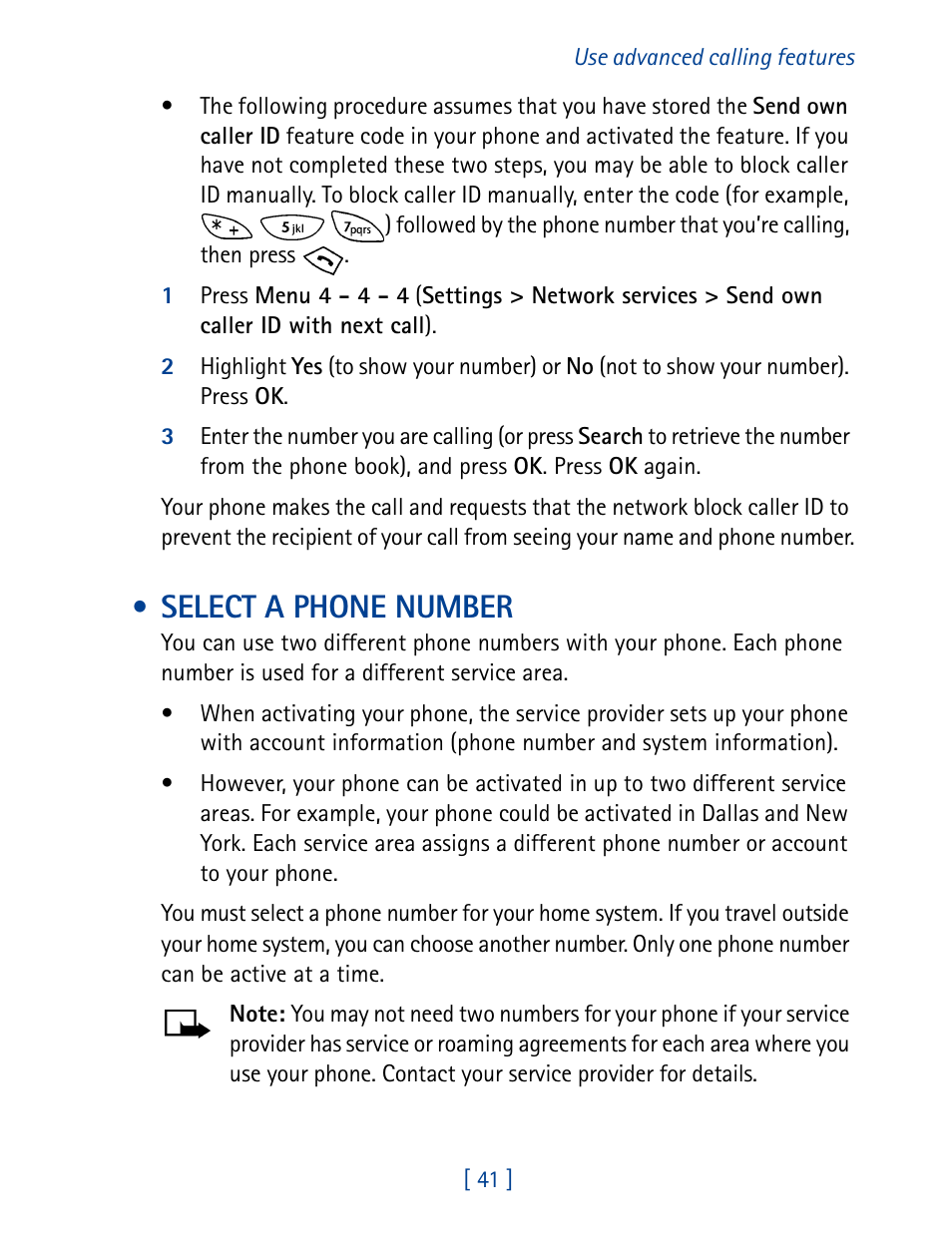 Select a phone number | Nokia 8270 User Manual | Page 52 / 153