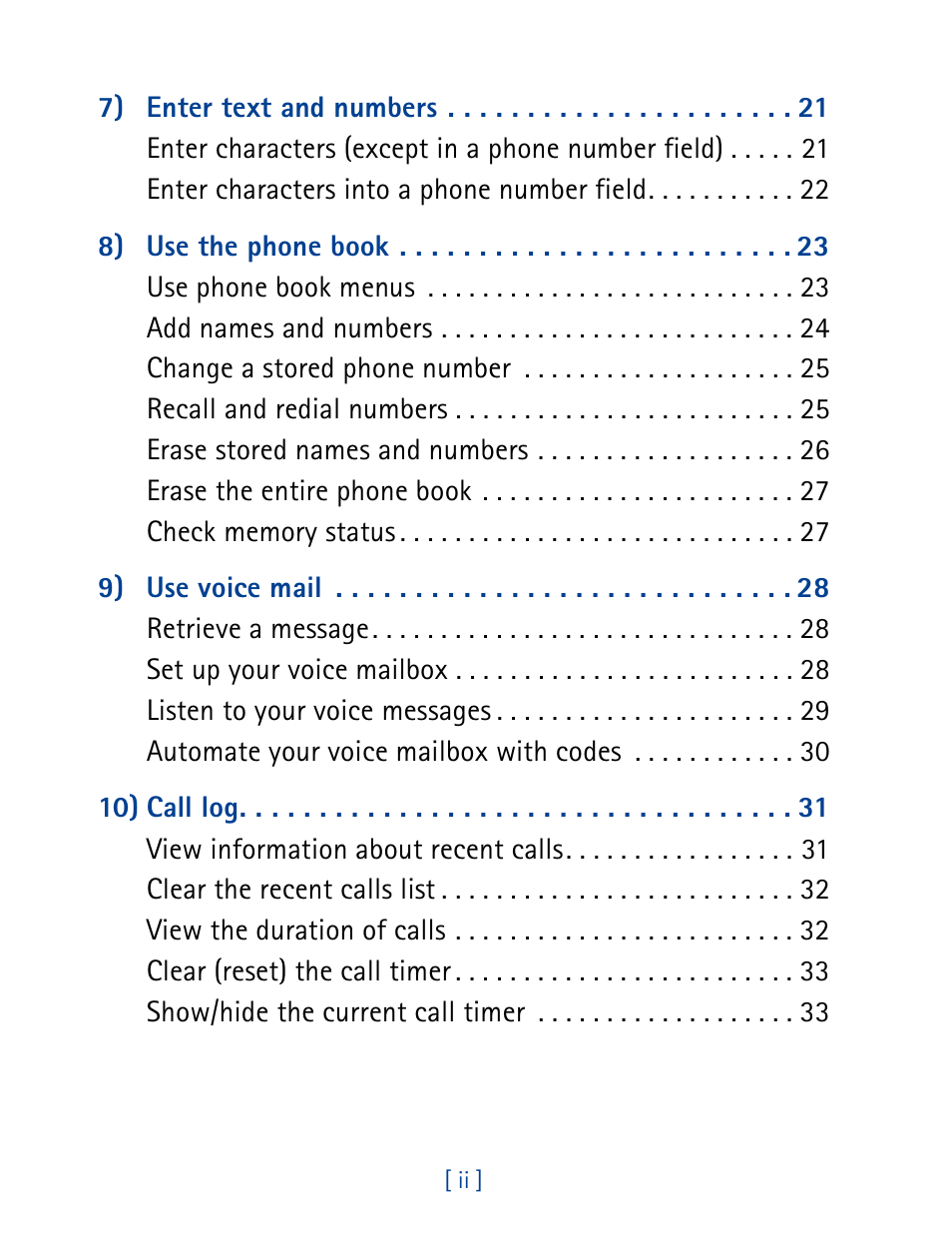 Nokia 8270 User Manual | Page 7 / 153