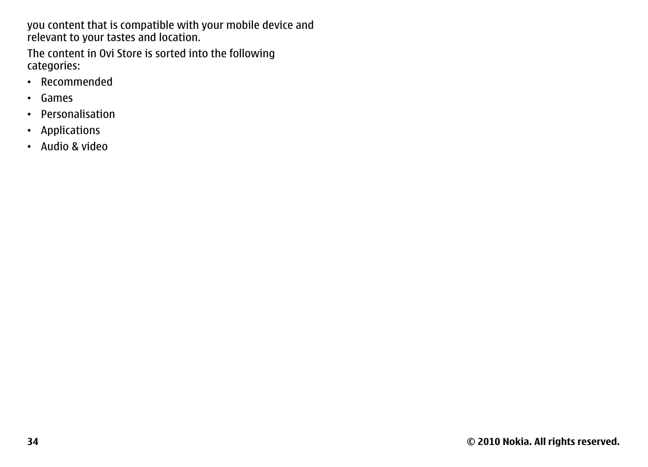 Nokia E66 User Manual | Page 34 / 150