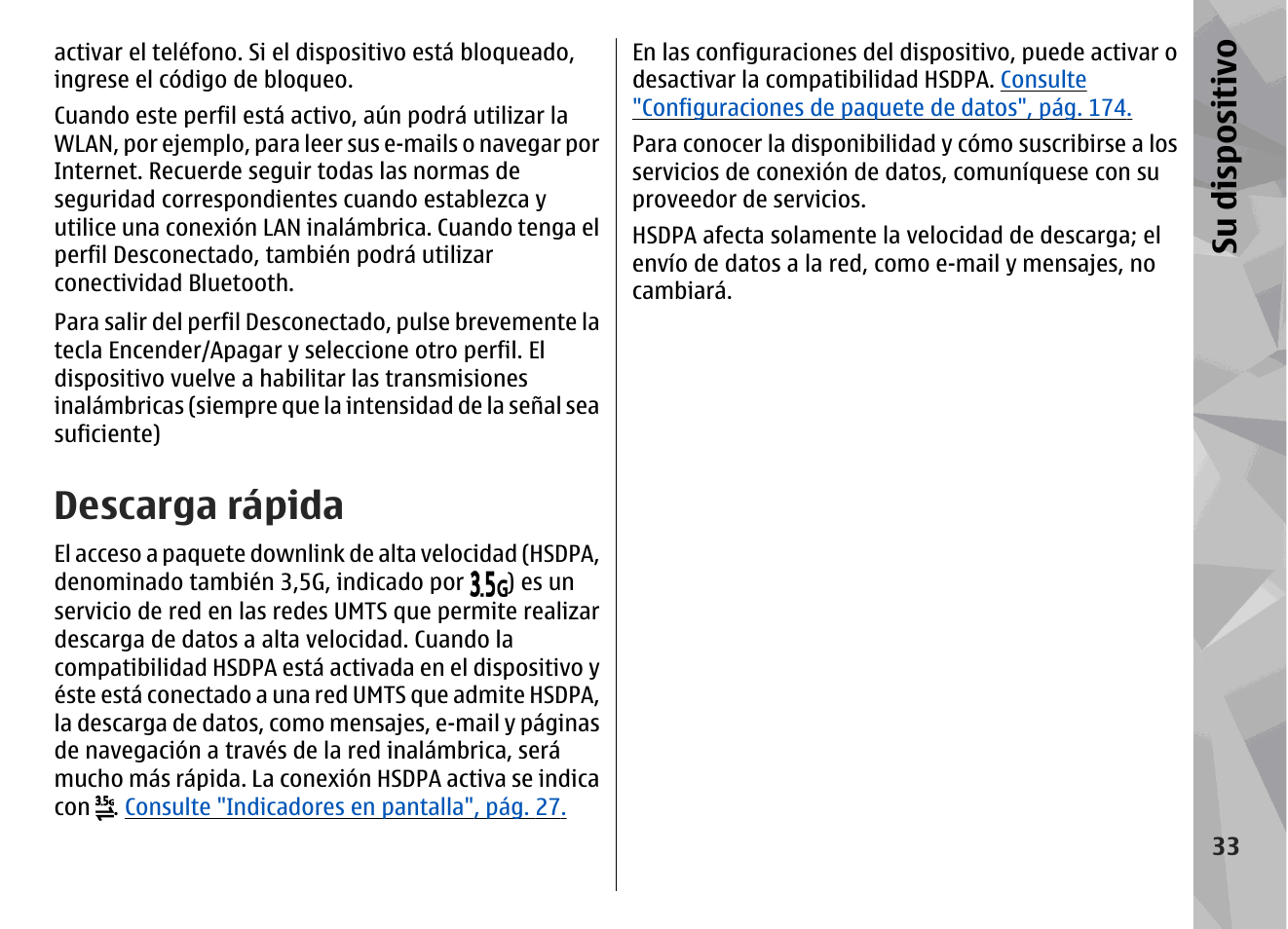 Descarga rápida, Su dis pos itivo | Nokia N78 User Manual | Page 205 / 368