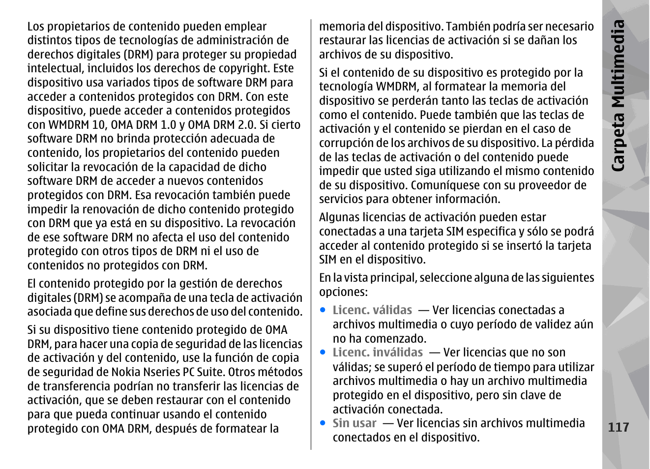 Carp eta mu ltime dia | Nokia N78 User Manual | Page 289 / 368