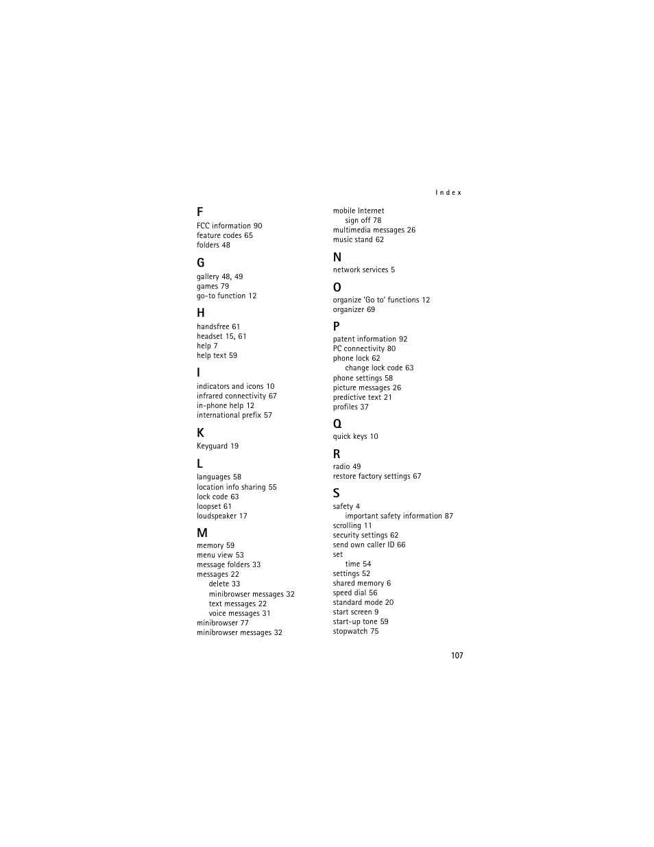 Nokia 6235i User Manual | Page 108 / 233