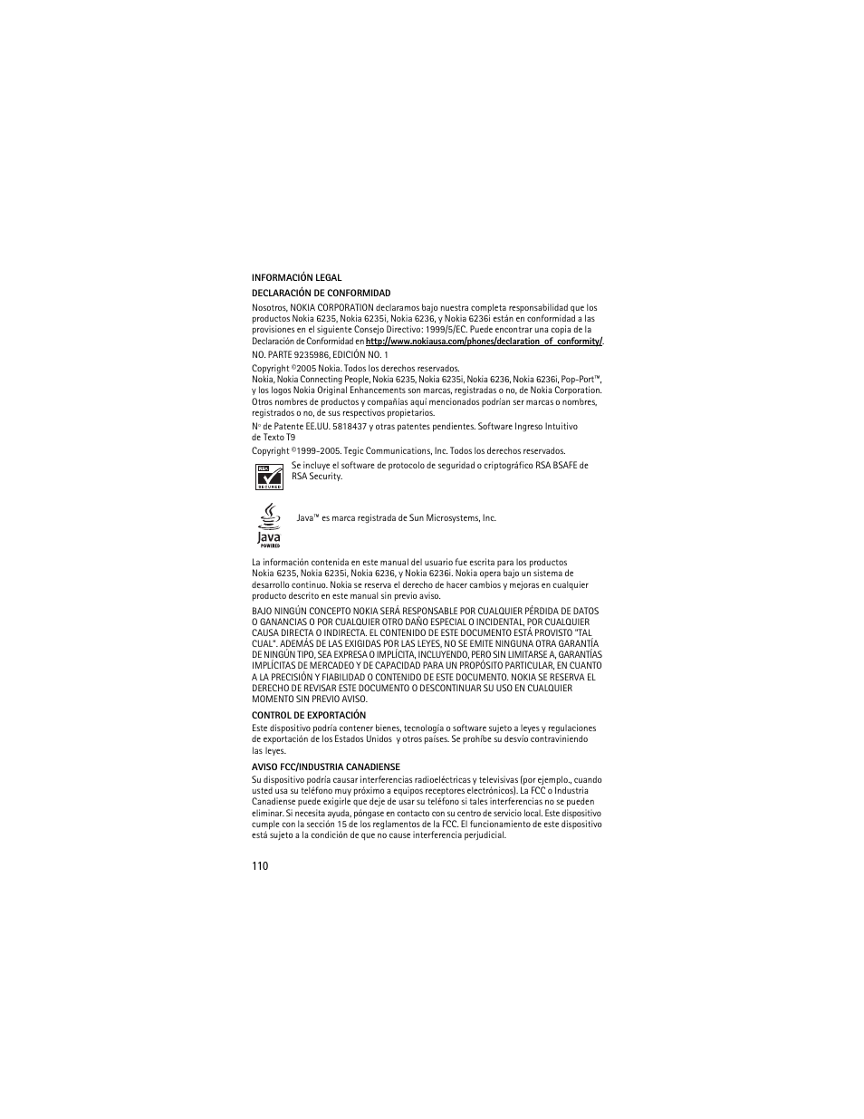 Nokia 6235i User Manual | Page 111 / 233