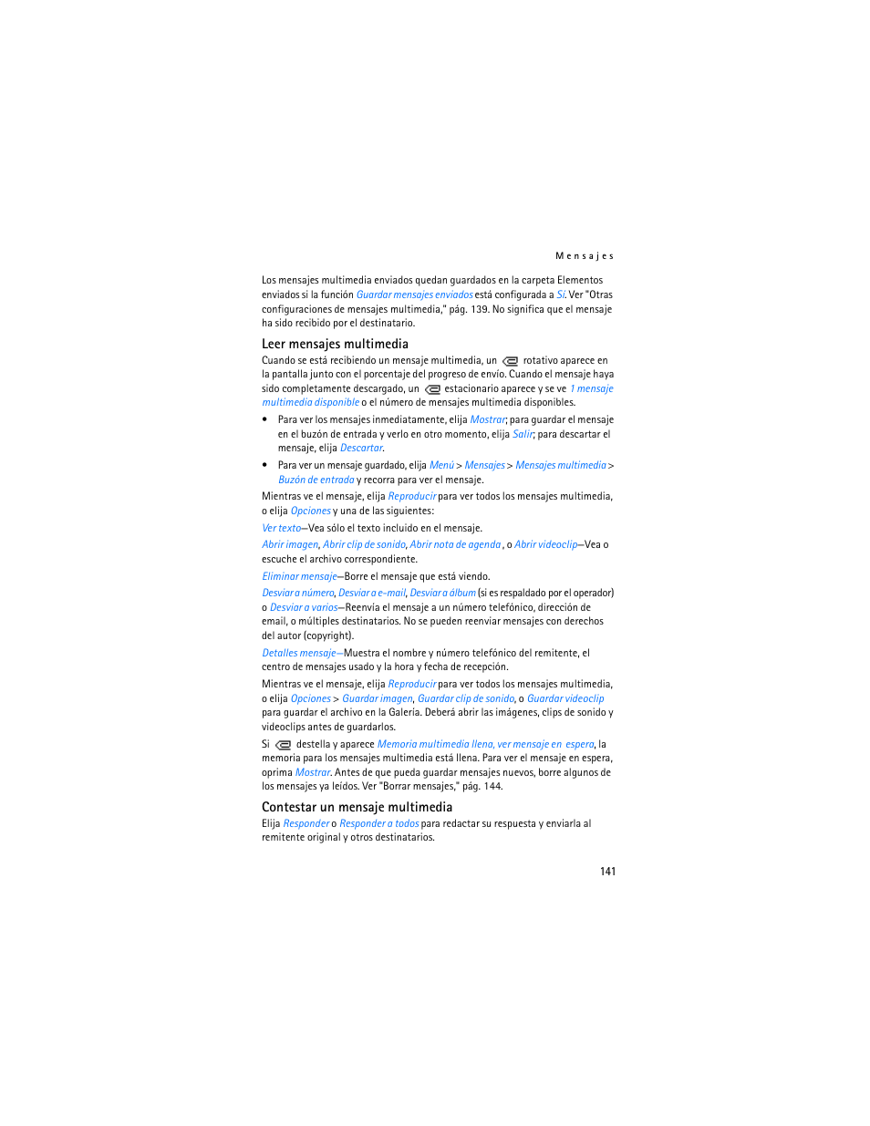 Nokia 6235i User Manual | Page 142 / 233