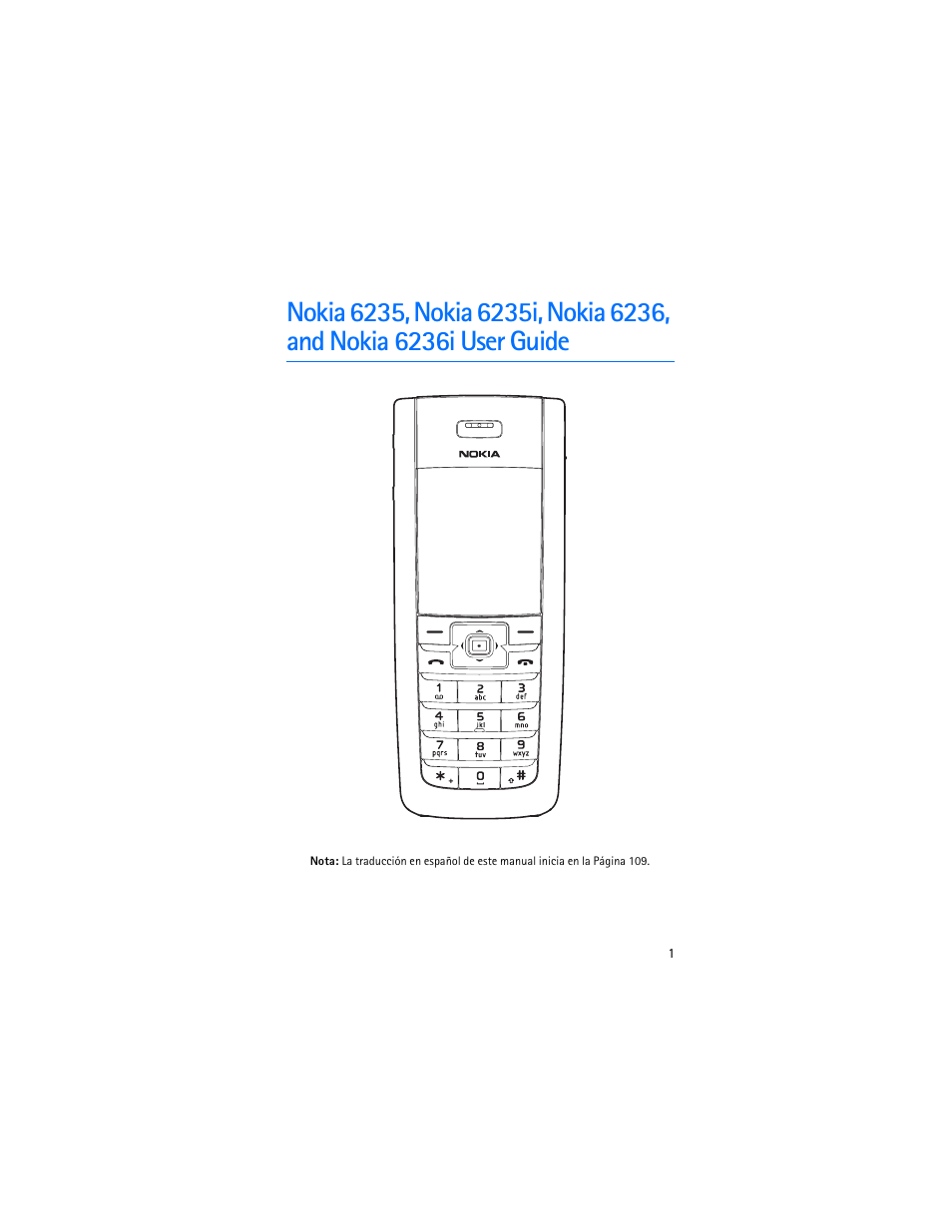 Nokia 6235i User Manual | Page 2 / 233