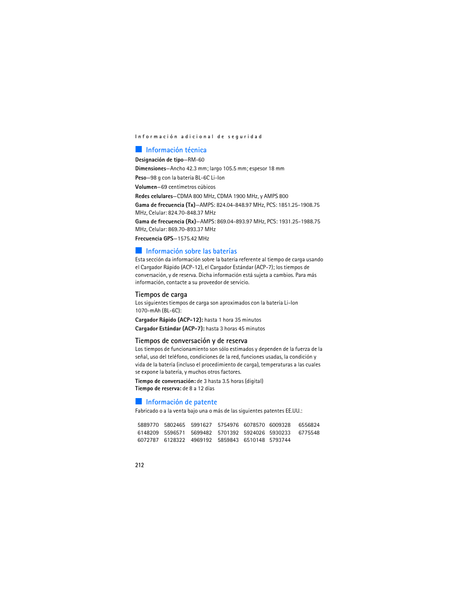 Nokia 6235i User Manual | Page 213 / 233