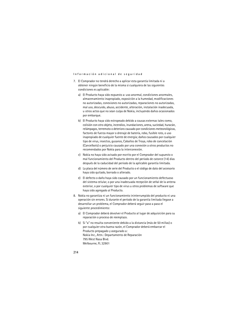 Nokia 6235i User Manual | Page 215 / 233