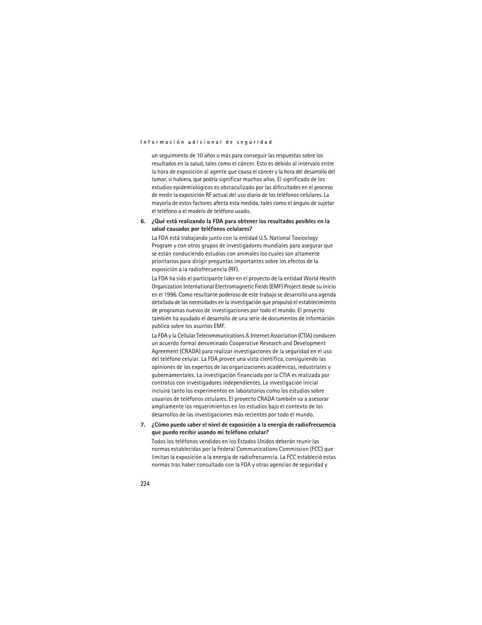 Nokia 6235i User Manual | Page 225 / 233