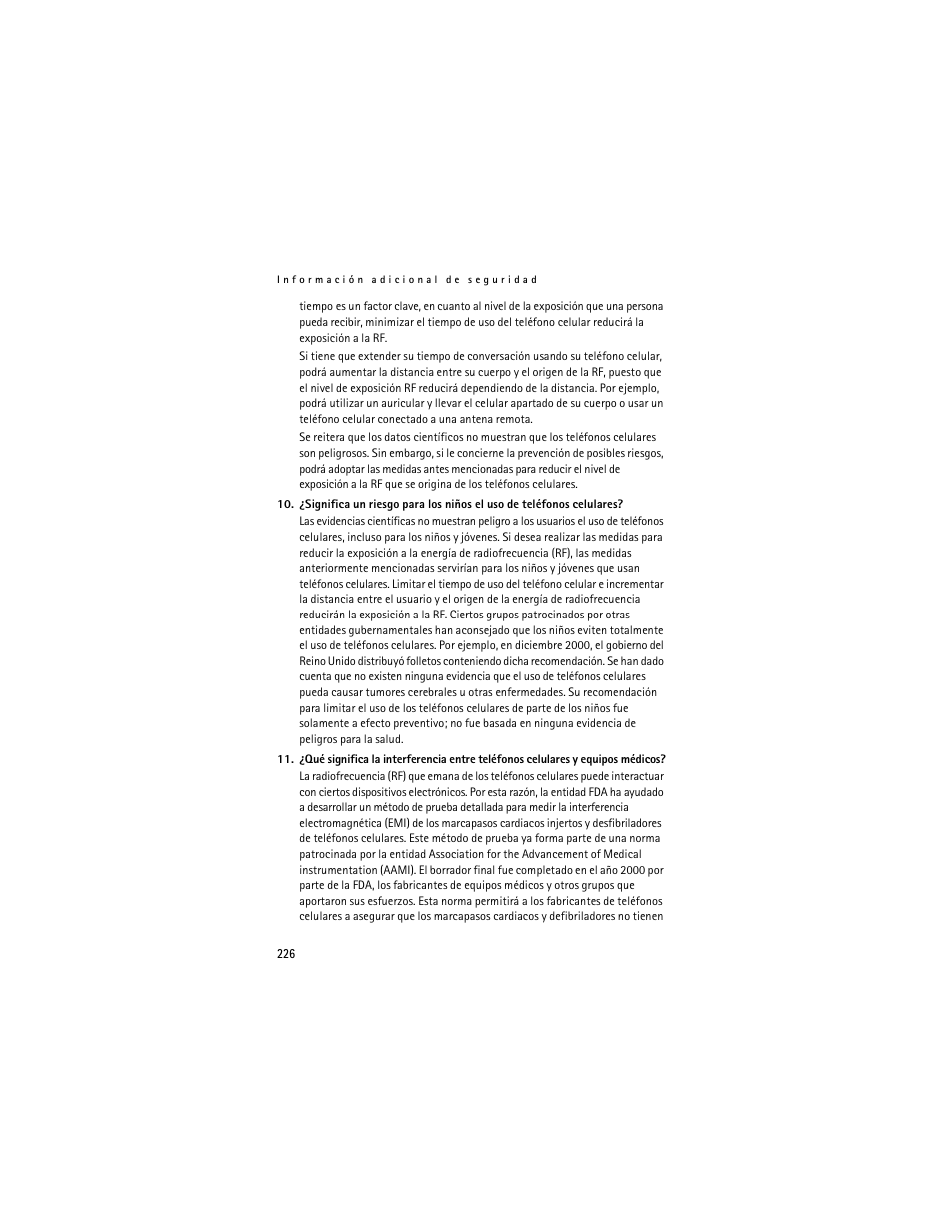 Nokia 6235i User Manual | Page 227 / 233